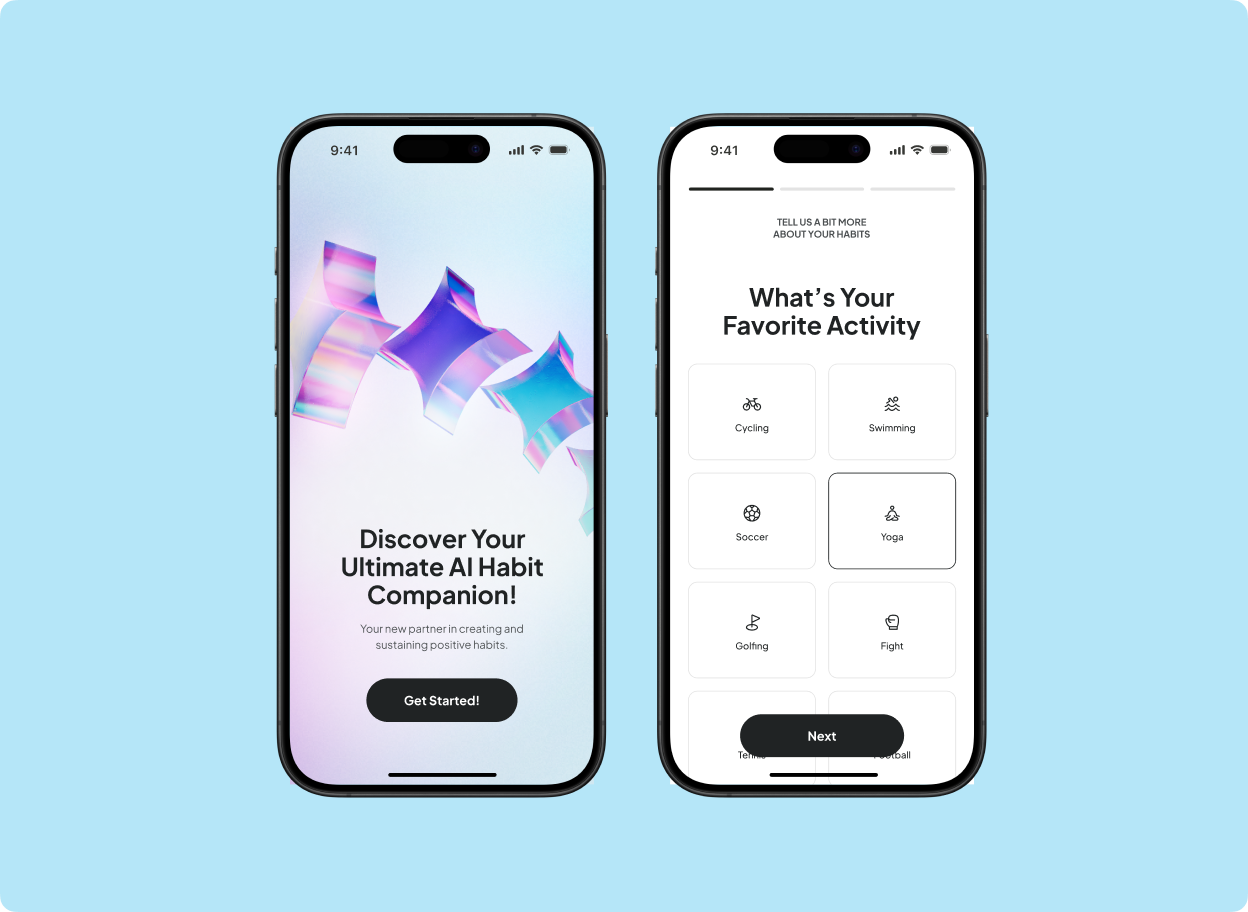 Habit.ai UI