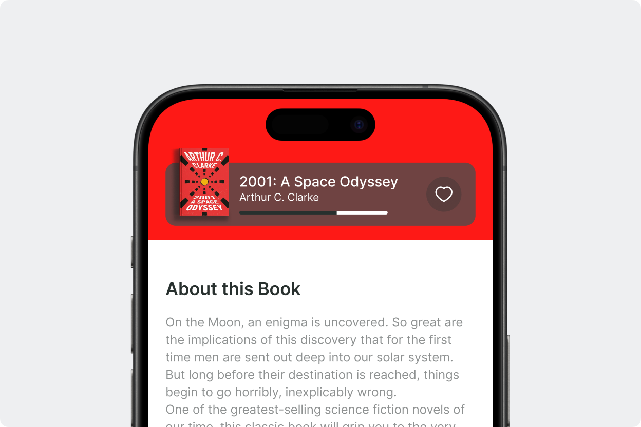 Reading app concept